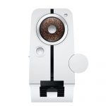 Sicht auf das Bohnenfach der Jura ENA 8 von oben